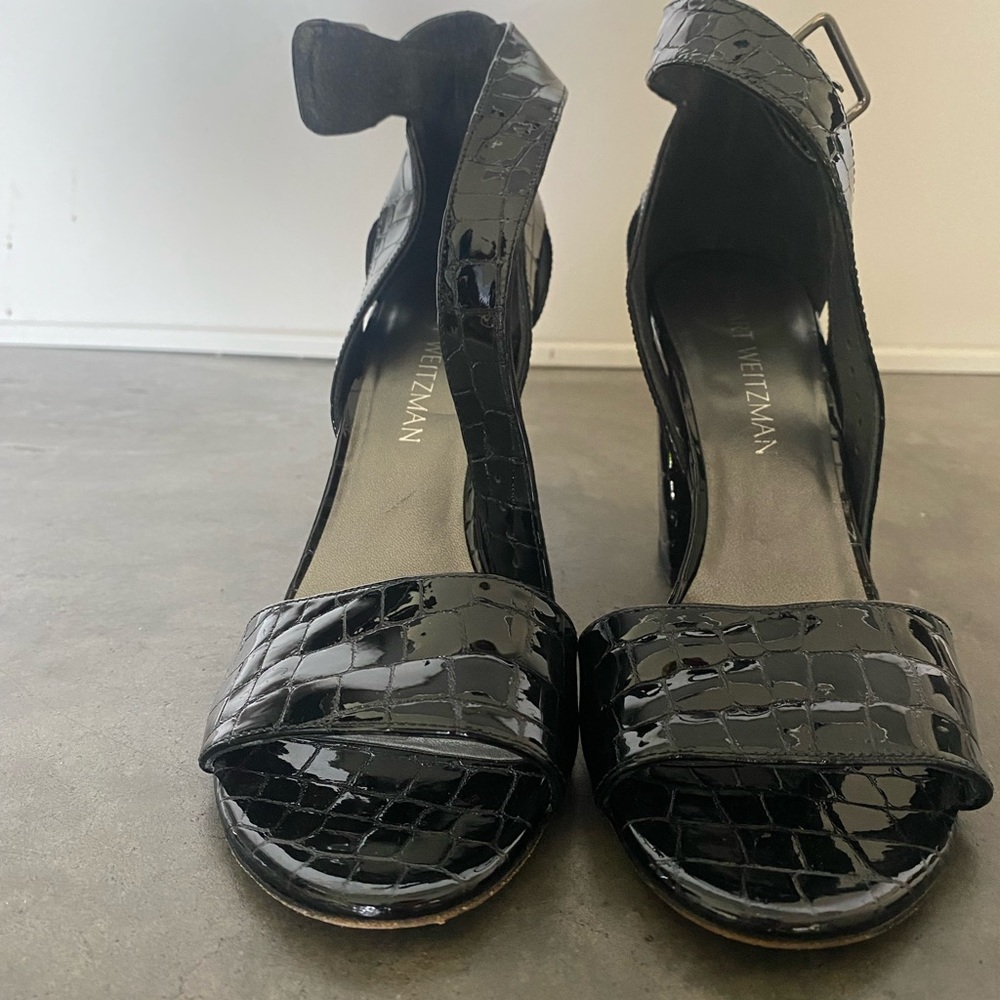 Stuart Weitzman black high heels shoes/ pumps! - Picture 2 of 5
